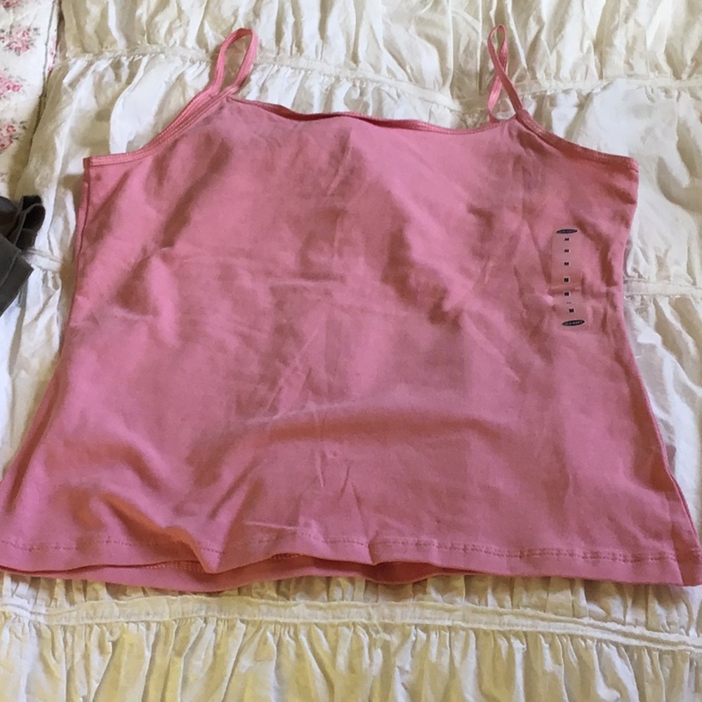 Pink cami tank